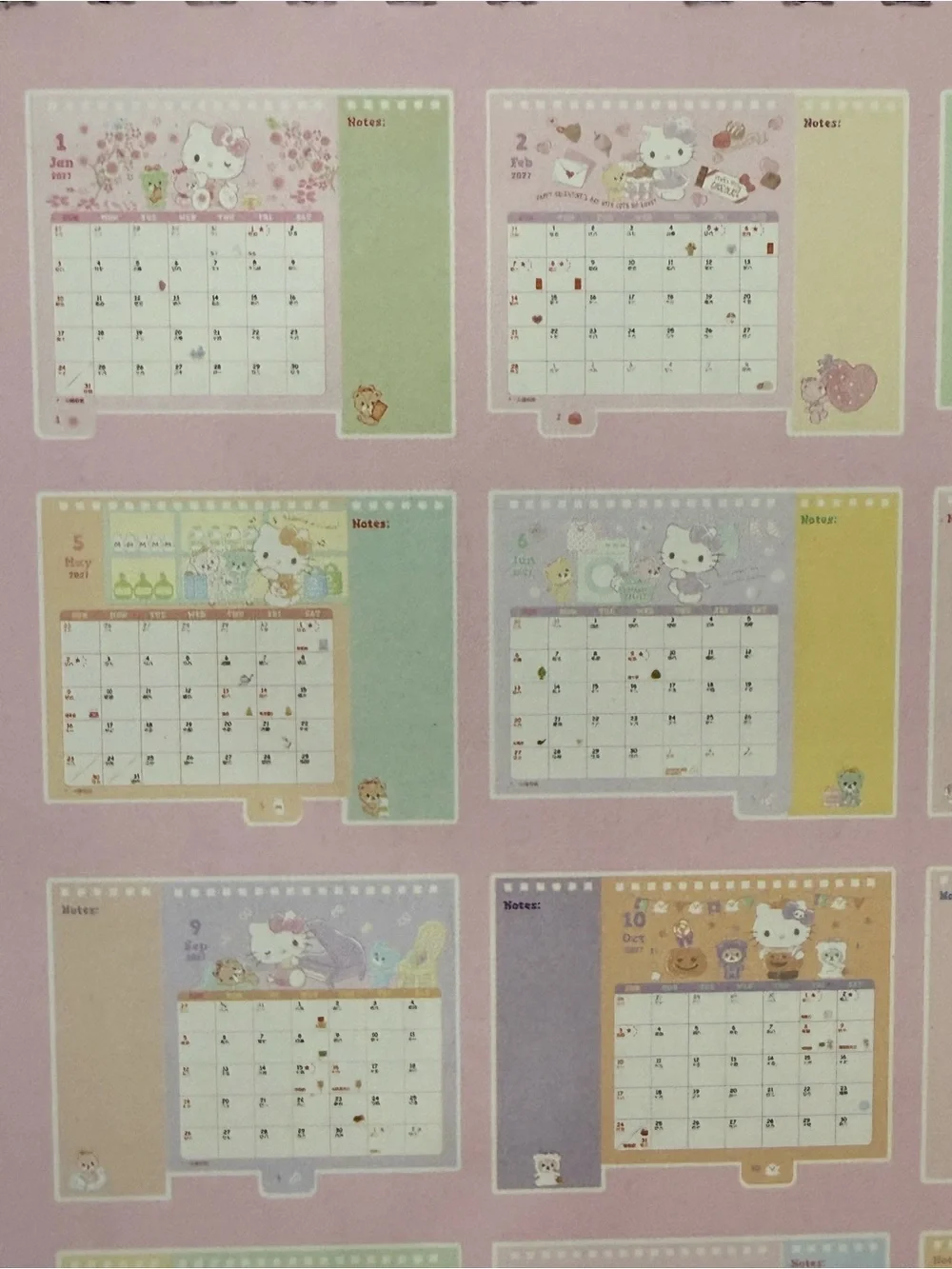 🆕 2027 Sanrio Hello Kitty Calendar